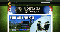 Desktop Screenshot of montanabaseball.org